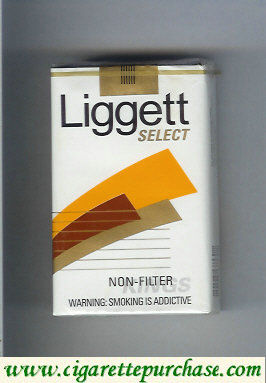 Liggett Select Non Filter cigarettes soft box